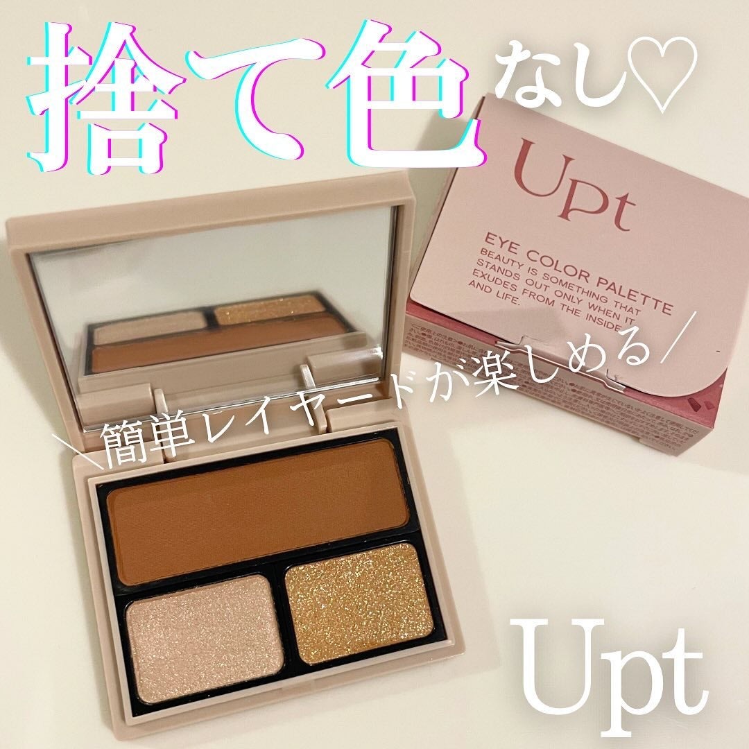 アイカラーパレット/Upt/アイシャドウパレットを使ったクチコミ(1枚目)