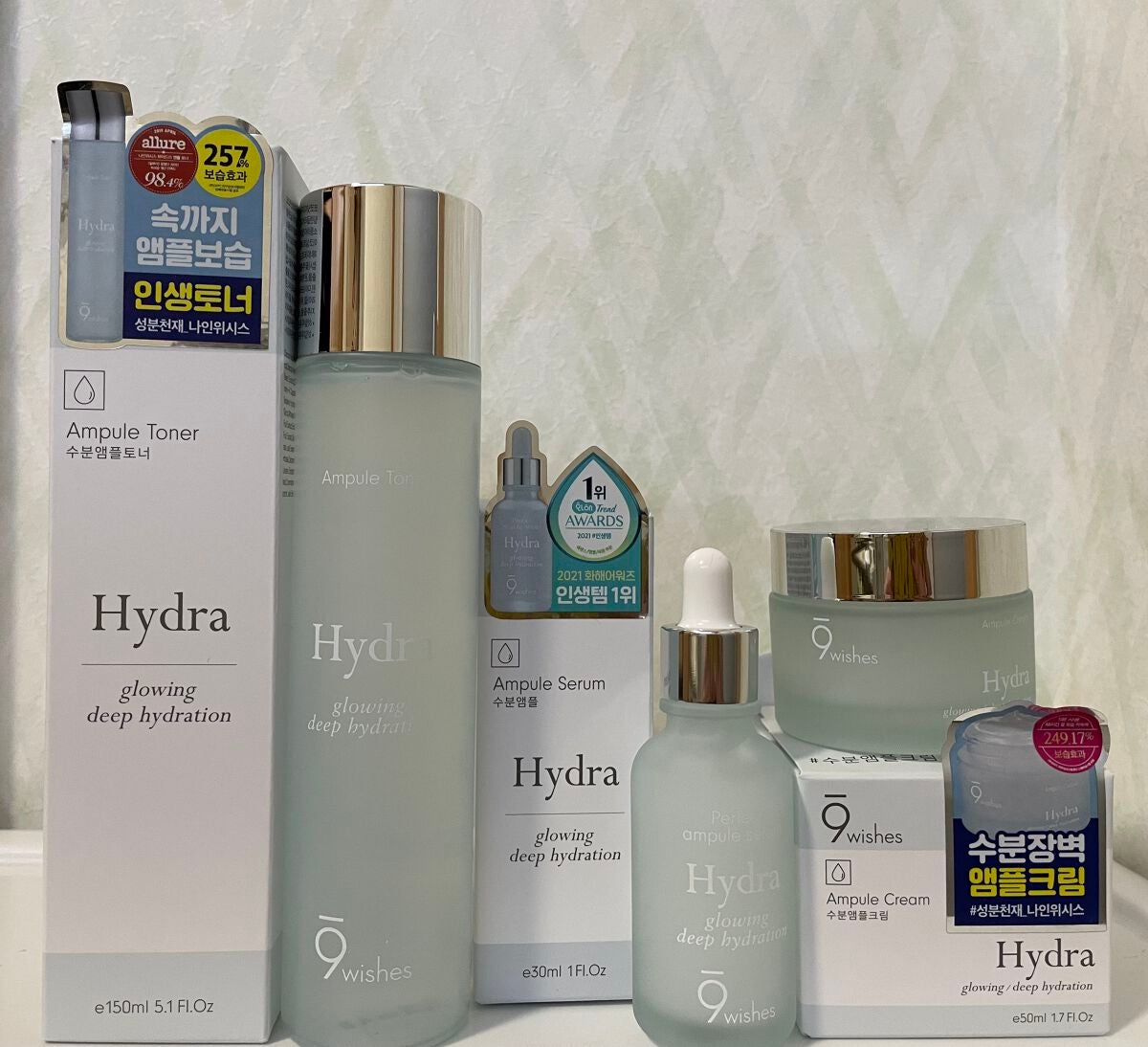 ハイドラアンプルトナー/9Wishes/化粧水を使ったクチコミ(1枚目)