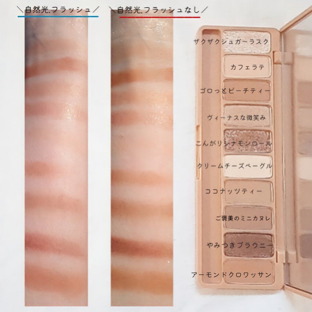 プレイカラー アイシャドウ/ETUDE/アイシャドウパレットを使ったクチコミ（3枚目）