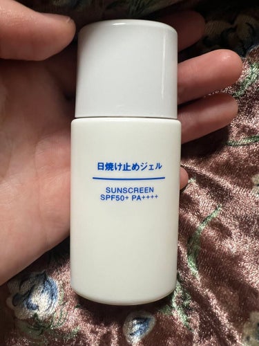 日焼け止めジェル　ＳＰＦ５０＋/無印良品/日焼け止め・UVケアを使ったクチコミ（1枚目）