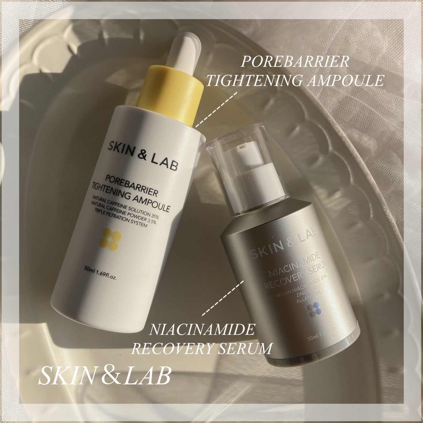 ポアバリアタイトニングアンプル/SKIN&LAB/美容液を使ったクチコミ(1枚目)