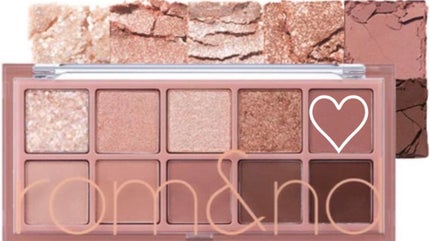 ベターザンパレット/rom&nd/アイシャドウパレットを使ったクチコミ(3枚目)