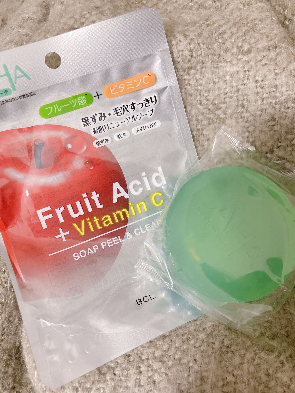 ソープ ピール&クリア/クレンジングリサーチ/洗顔石鹸を使ったクチコミ(1枚目)