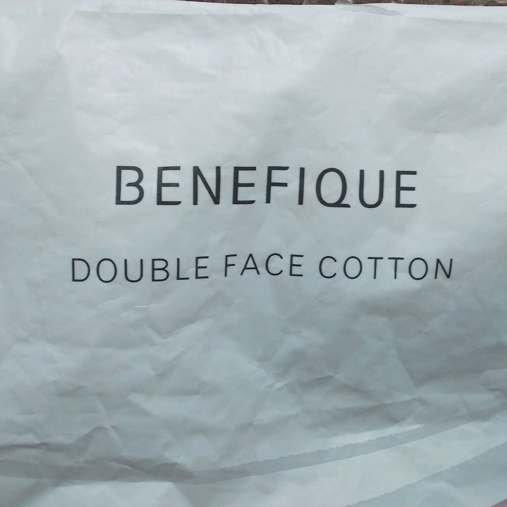 ダブルフェイスコットン/BENEFIQUE/コットンを使ったクチコミ（1枚目）