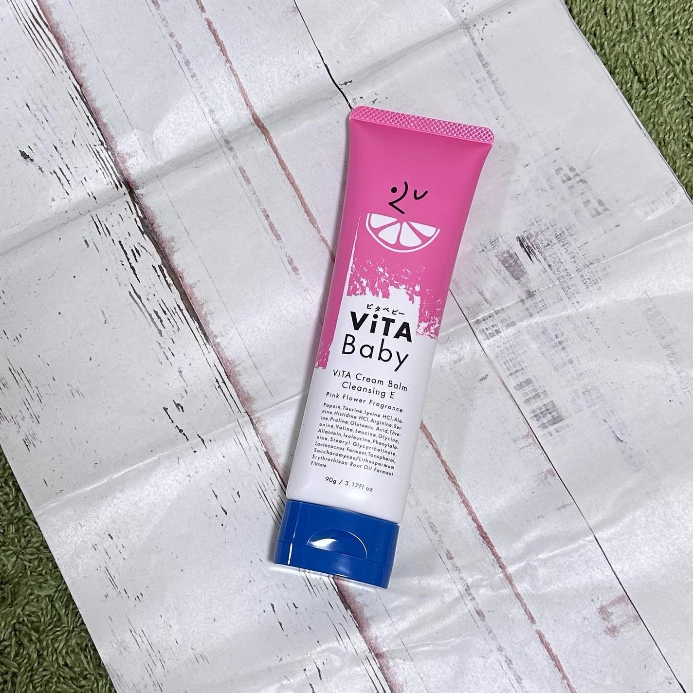 ViTAクリームバームクレンジングE/ViTABaby/クレンジングバームを使ったクチコミ(3枚目)