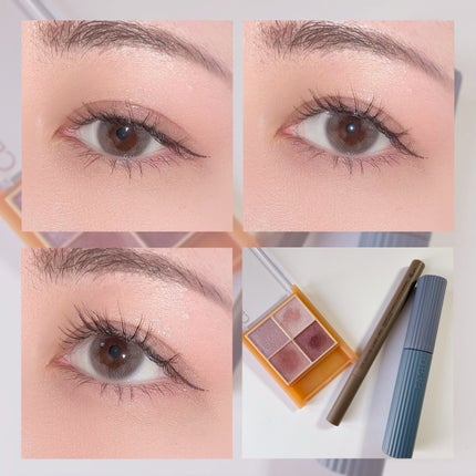 ベージュトーンアイシャドウ/CEZANNE/アイシャドウパレットを使ったクチコミ(1枚目)