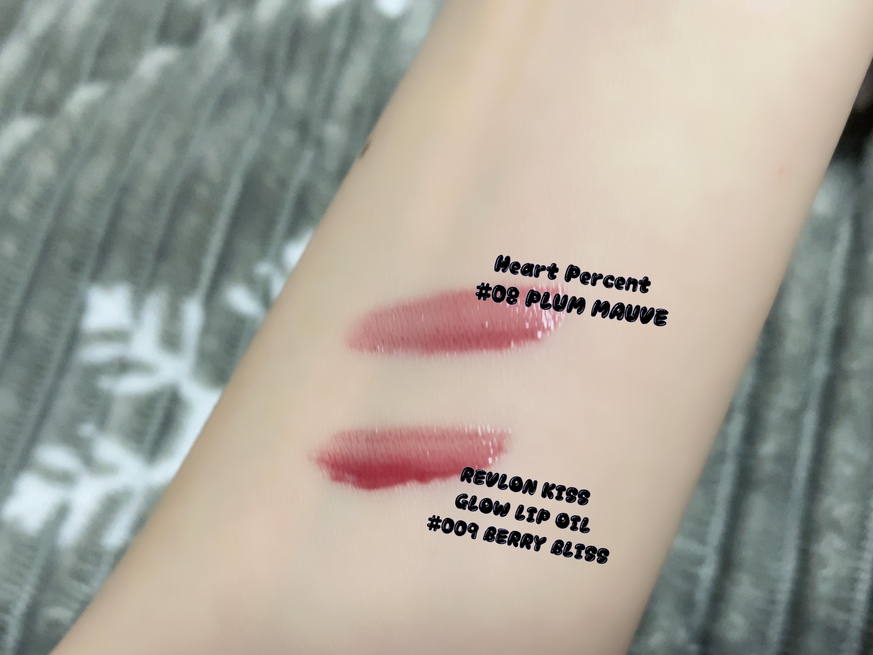 ドットオンムードピュアグロウティント 08 プラムモーブ(Plum Mauve)/Heart Percent/リップティントを使ったクチコミ（2枚目）