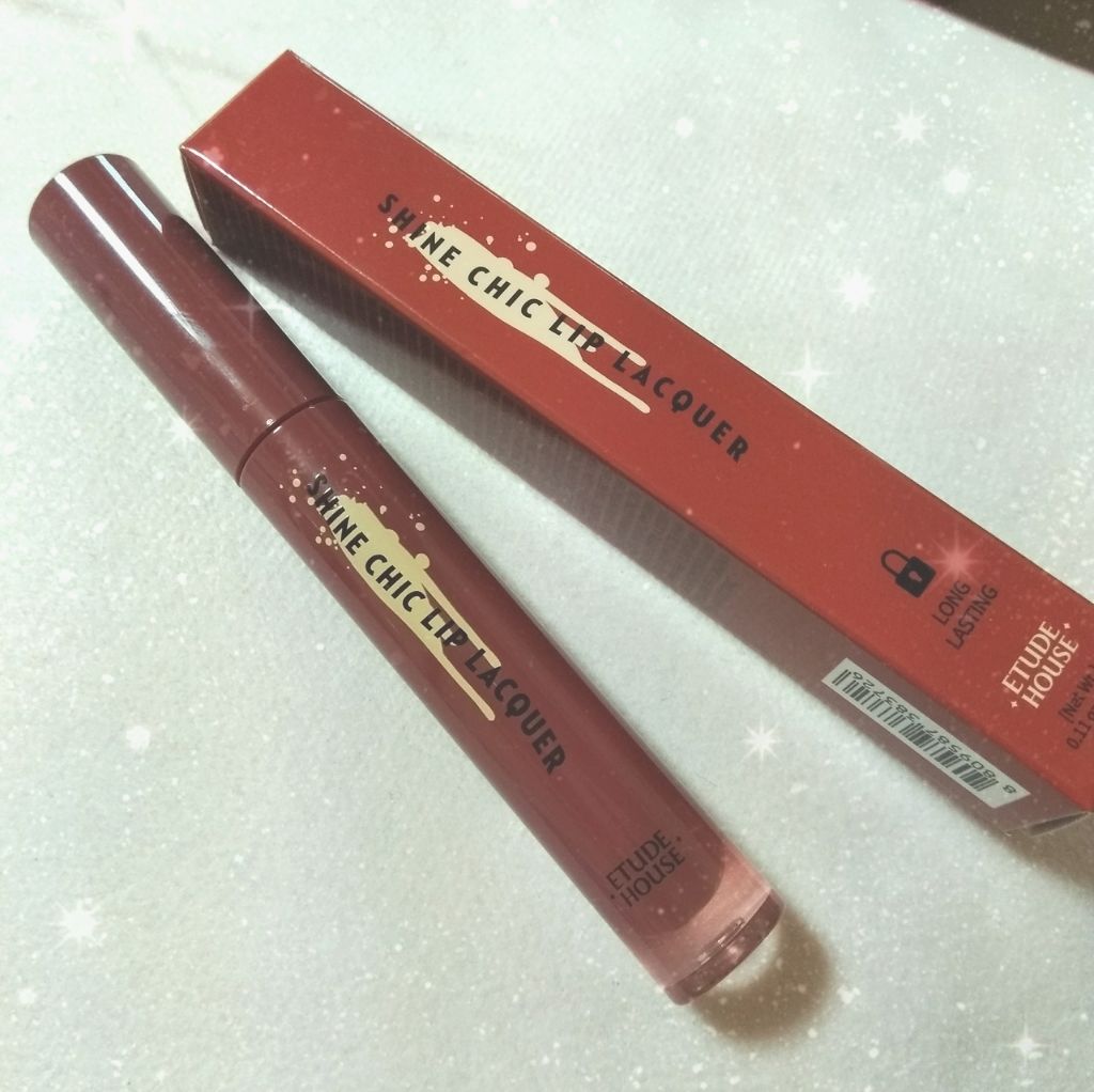 シャインシックリップラッカー/ETUDE/リップグロスを使ったクチコミ(1枚目)