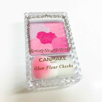 グロウフルールチークス/キャンメイク/パウダーチークを使ったクチコミ(1枚目)