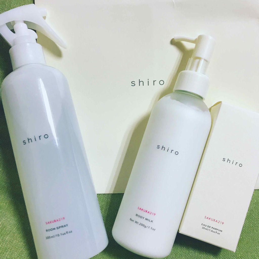 オードパルファン sakura219/SHIRO/香水(レディース)を使ったクチコミ（1枚目）