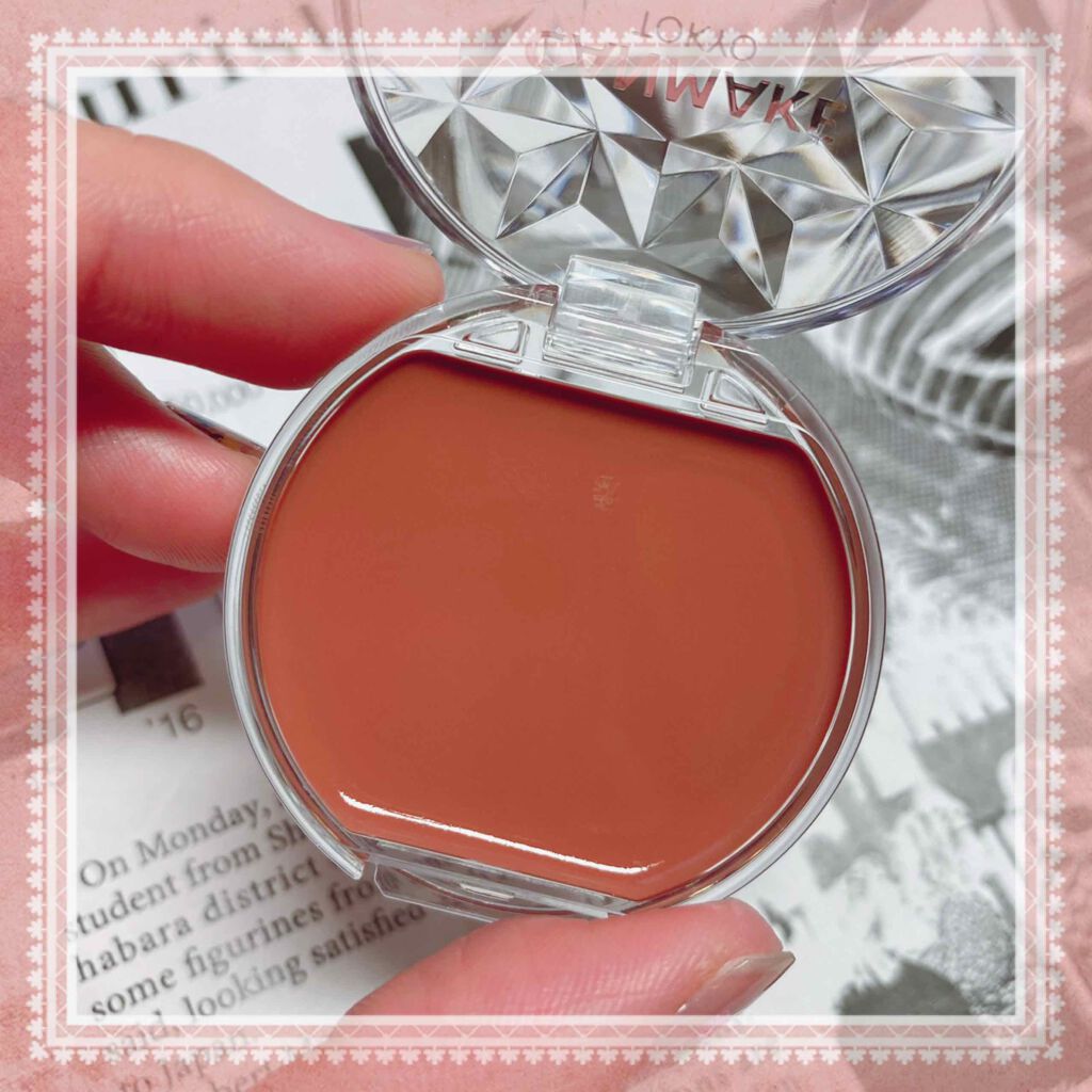 クリームチーク/キャンメイク/ジェル・クリームチークを使ったクチコミ（2枚目）