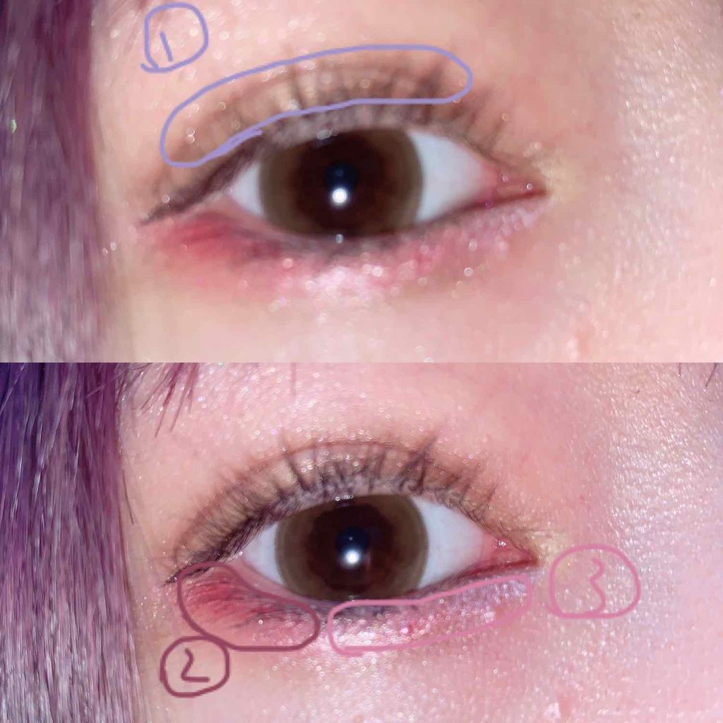 【旧品】パーフェクトスタイリストアイズ/キャンメイク/アイシャドウパレットを使ったクチコミ（2枚目）