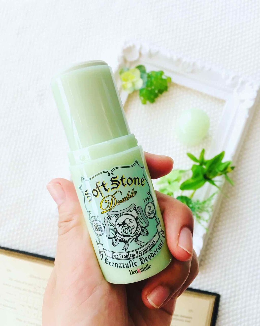 ソフトストーンW”カラーコントロール”/デオナチュレ/デオドラント・制汗剤を使ったクチコミ(2枚目)