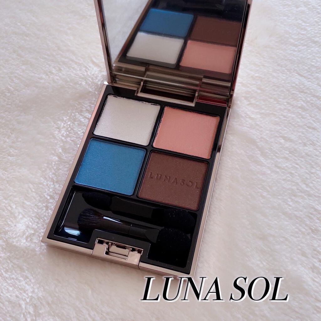 アイカラーレーション EX19 Serenity Breath（限定発売）/LUNASOL/アイシャドウパレットを使ったクチコミ（1枚目）