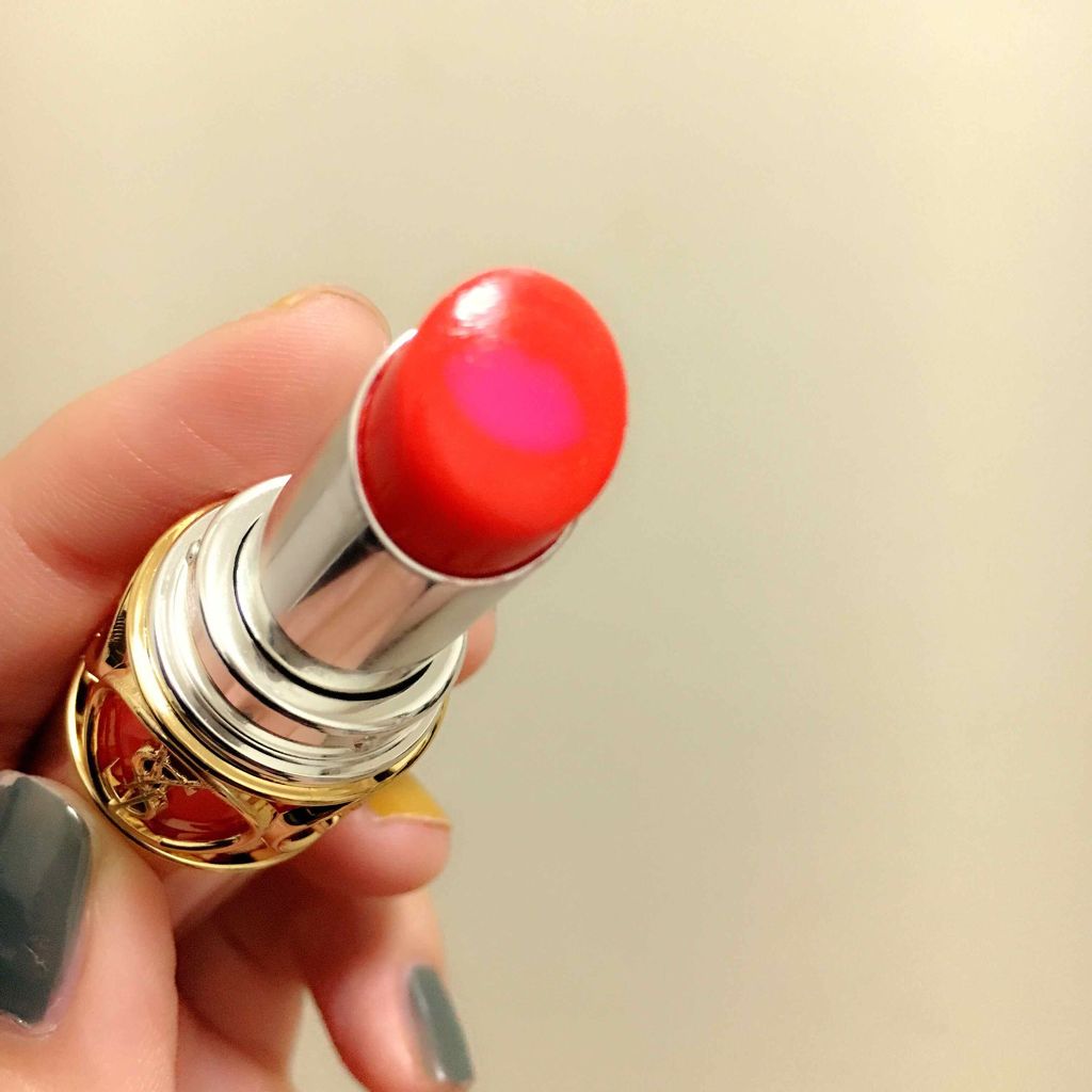 ヴォリュプテ ティントインバーム/YVES SAINT LAURENT BEAUTE/口紅を使ったクチコミ(2枚目)