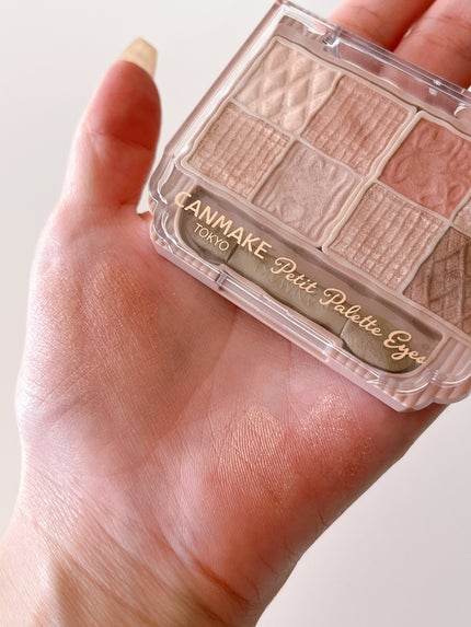 プティパレットアイズ/キャンメイク/パウダーアイシャドウを使ったクチコミ(4枚目)