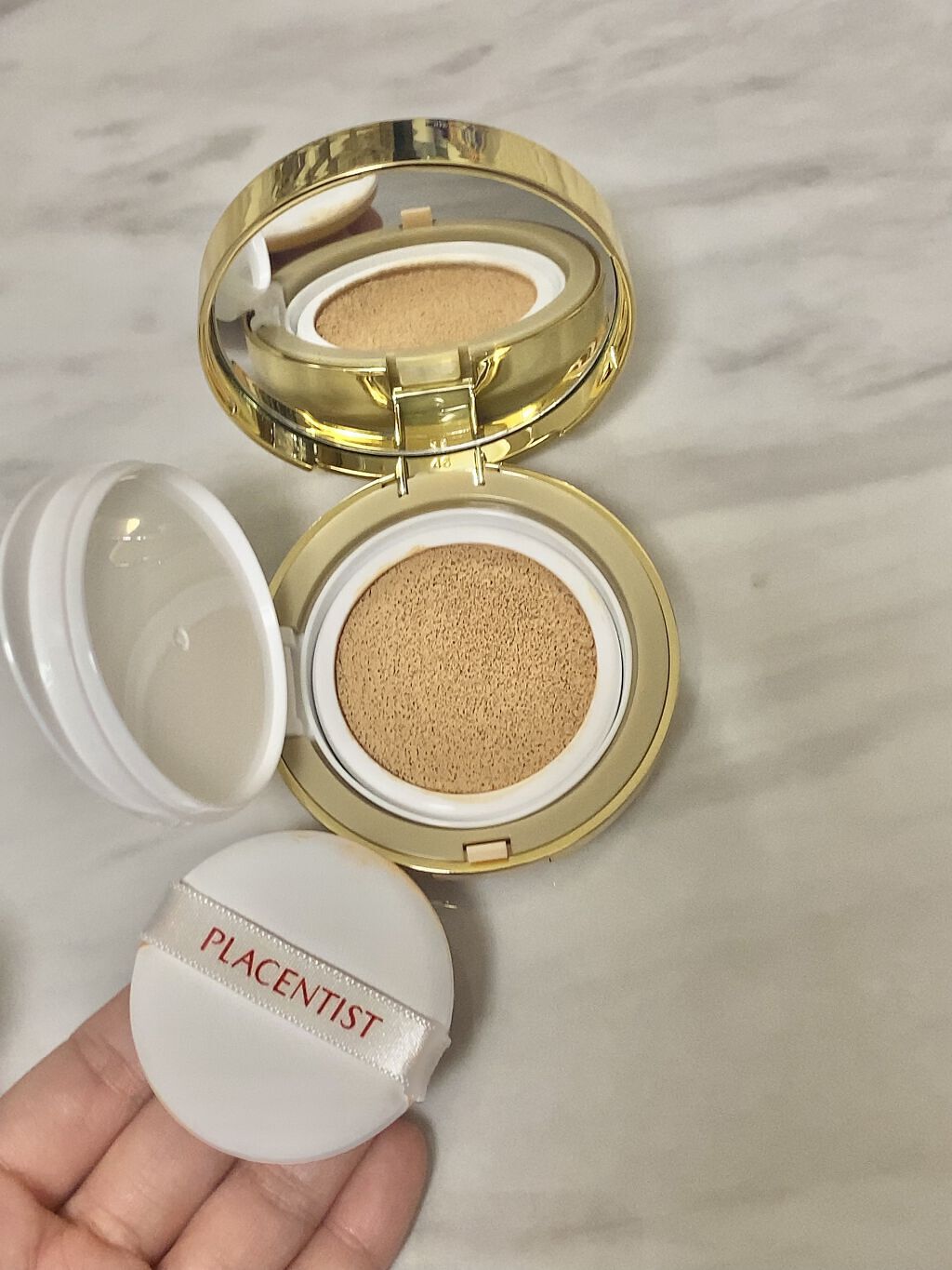 プラセンティストクッションファンデーション/ステファニー/クッションファンデーションを使ったクチコミ（2枚目）