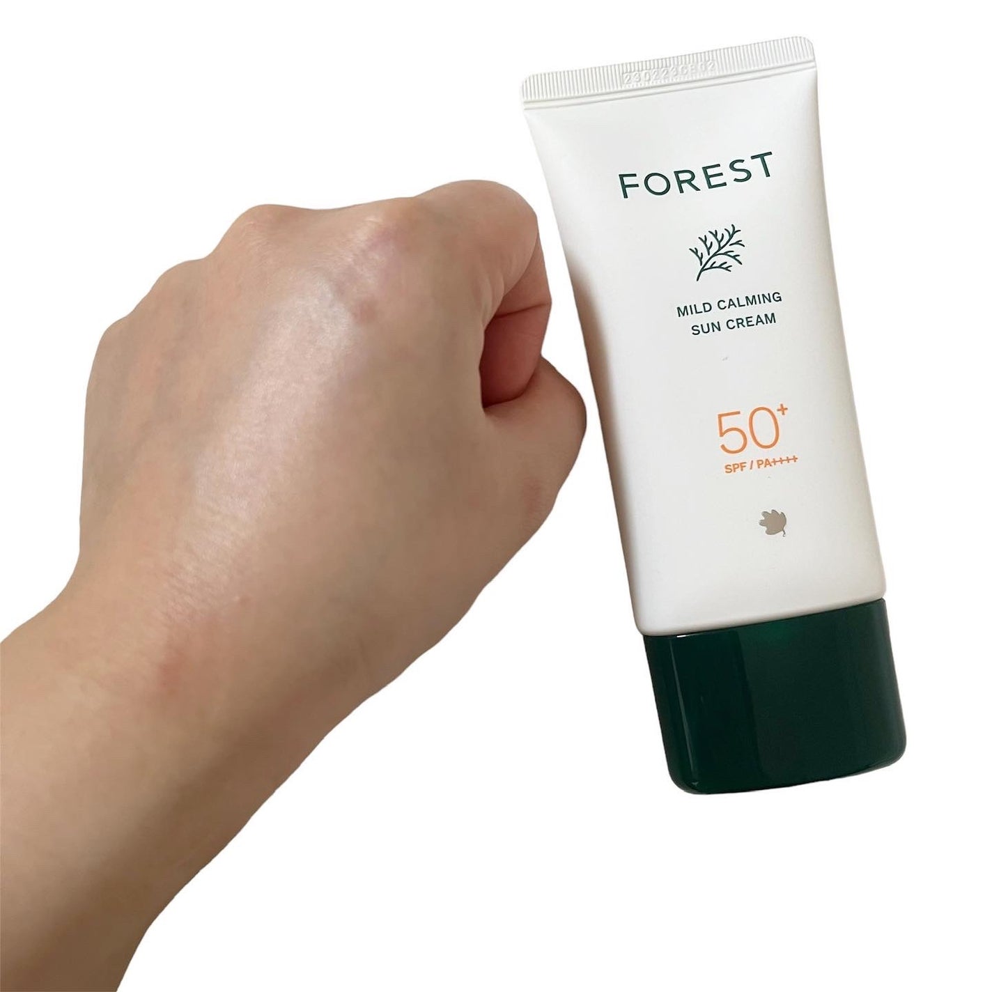 フォレスト マイルドカーミングサンクリーム/FoRest by Greenfinger/日焼け止めクリームを使ったクチコミ(3枚目)