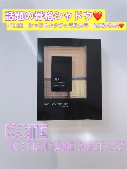 3Dプロデュースシャドウ/KATE/アイシャドウパレットを使ったクチコミ(1枚目)