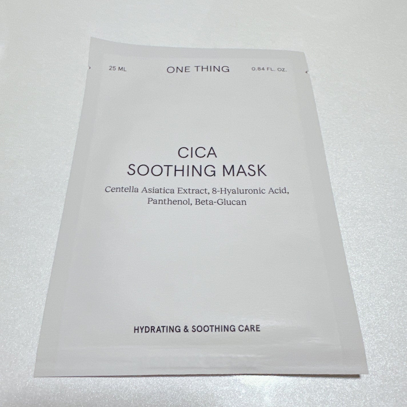 CICAスージングマスク/ONE THING/シートマスク・パックを使ったクチコミ(3枚目)
