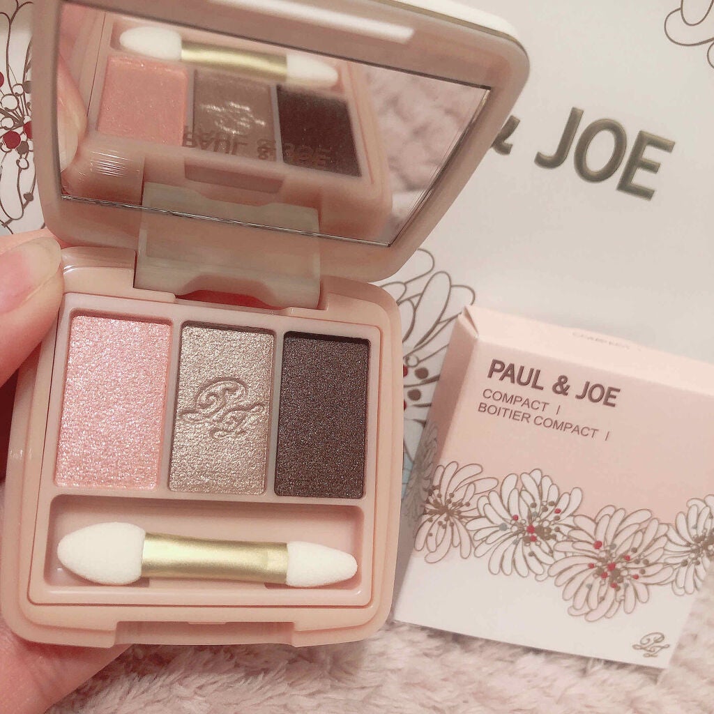 アイカラー トリオ/PAUL & JOE BEAUTE/アイシャドウパレットを使ったクチコミ(1枚目)