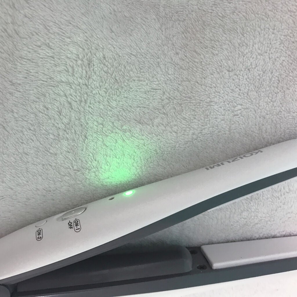 コードレスストレートアイロン KHS-8620/KOIZUMI/ストレートアイロンを使ったクチコミ(3枚目)