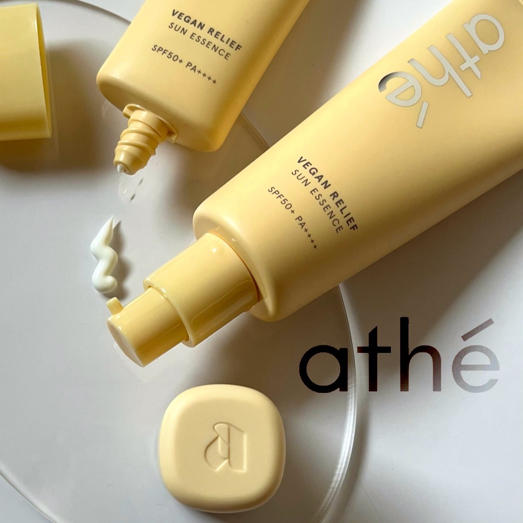 ヴィーガン リリーフ サン エッセンス /athé/日焼け止めクリームを使ったクチコミ（1枚目）