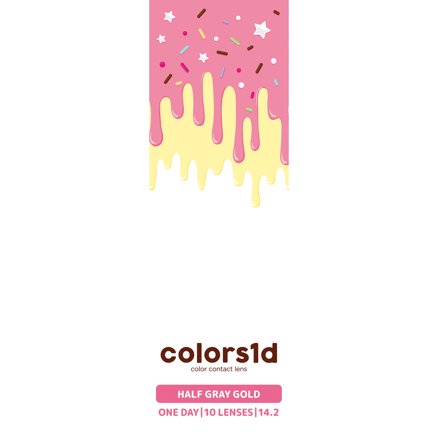 colors 1day ハーフグレーゴールド