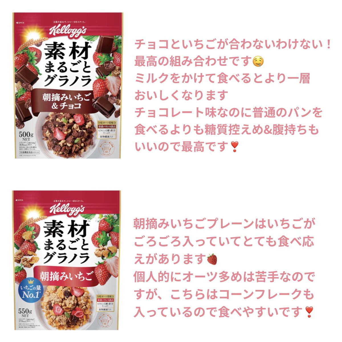 フルーツグラノラ/ケロッグ/グラノーラを使ったクチコミ（2枚目）