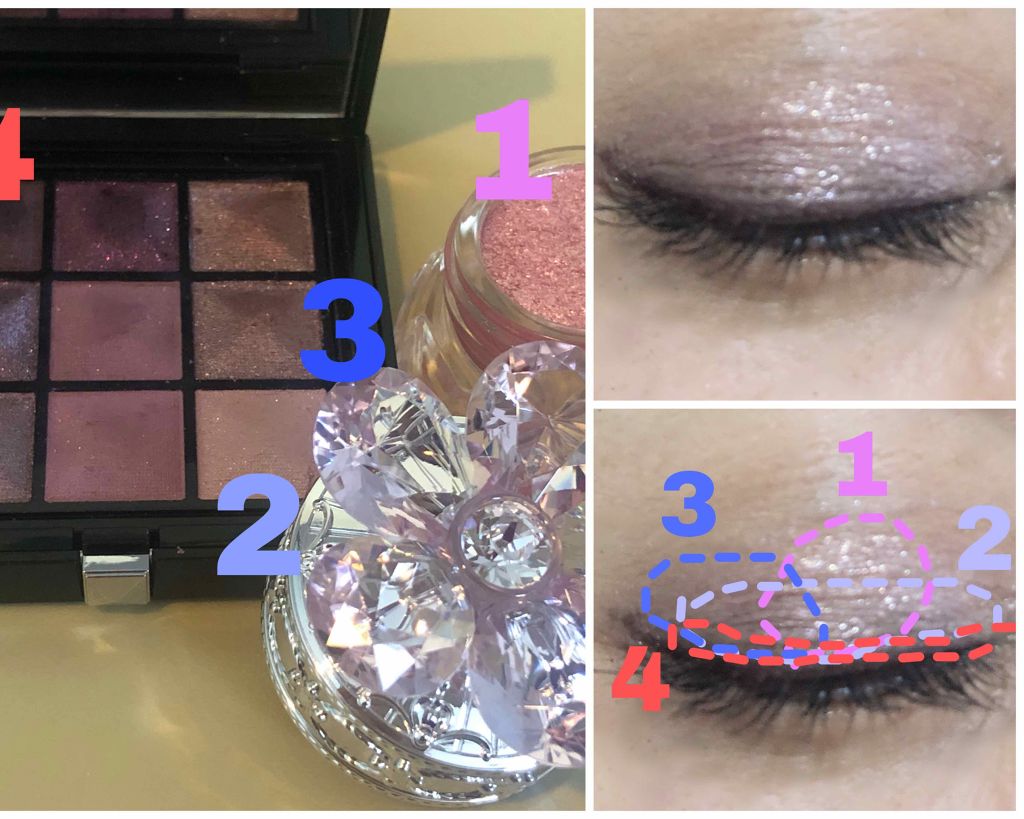 ジルスチュアート クリスタルブルーム ジェリービジュー 01 Beloved Charm/JILL STUART/ジェル・クリームアイシャドウを使ったクチコミ（2枚目）