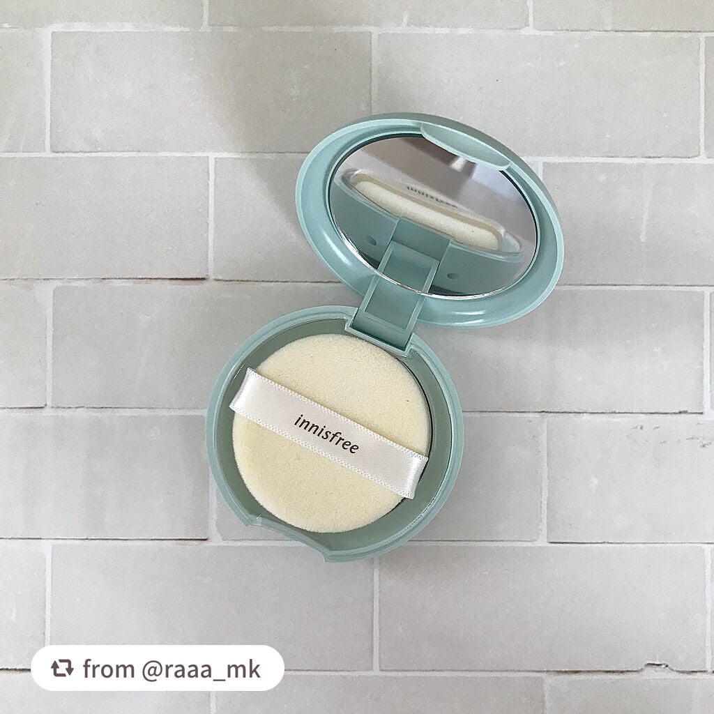 ノーセバム ミネラルパクト N/innisfree/プレストパウダーを使ったクチコミ(2枚目)