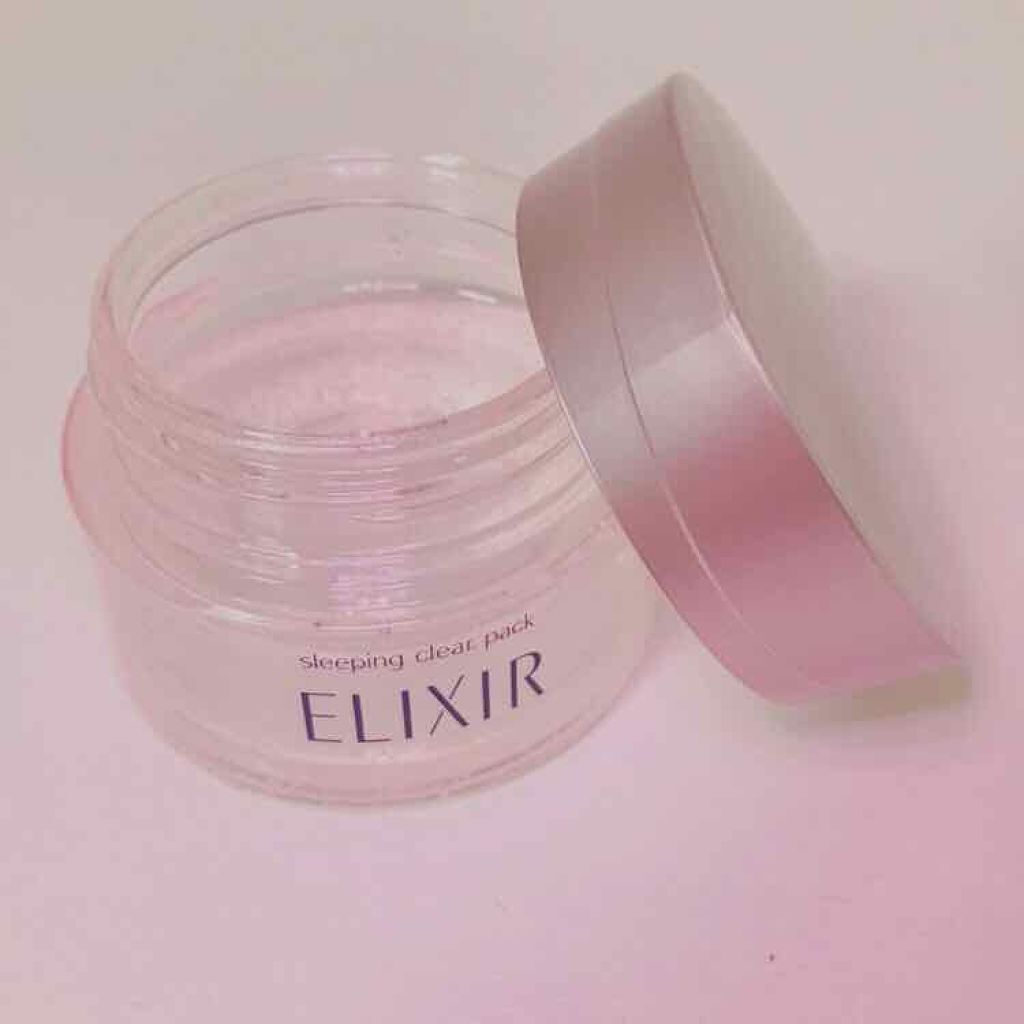エリクシール ホワイト ブライトニング スリーピングジェルパック/エリクシール/フェイスクリームを使ったクチコミ（1枚目）