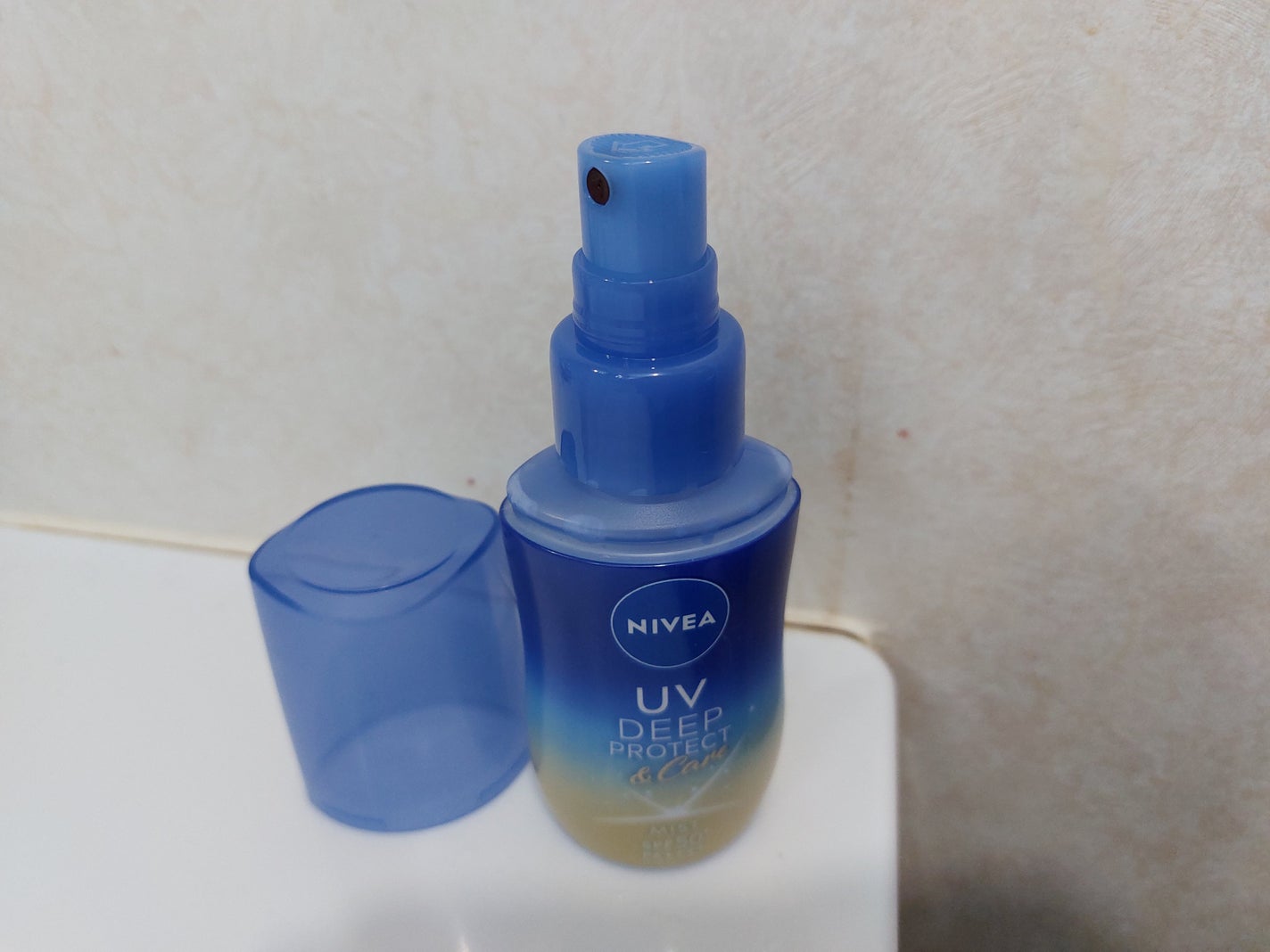 ニベアUV ディーププロテクト&ケア ミルクミスト/ニベア/日焼け止めミスト・スプレーを使ったクチコミ(2枚目)
