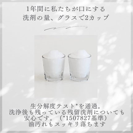 きれいな哺乳瓶&キッチン洗剤/babaditto/その他を使ったクチコミ(5枚目)