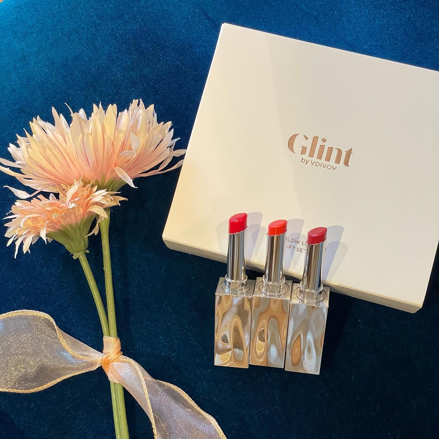 グローリップバームギフトセット Love From/Glint/メイクアップキットを使ったクチコミ（1枚目）