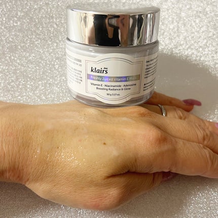 フレッシュリージュースドビタミンEマスク(90g)/Klairs/フェイスクリームを使ったクチコミ(8枚目)