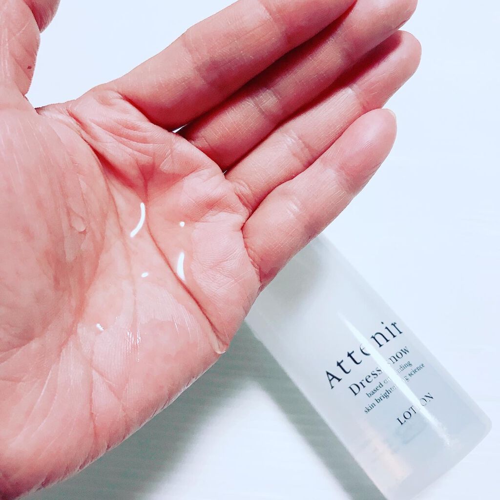 ドレススノー ローション【医薬部外品】 /アテニア/化粧水を使ったクチコミ（3枚目）