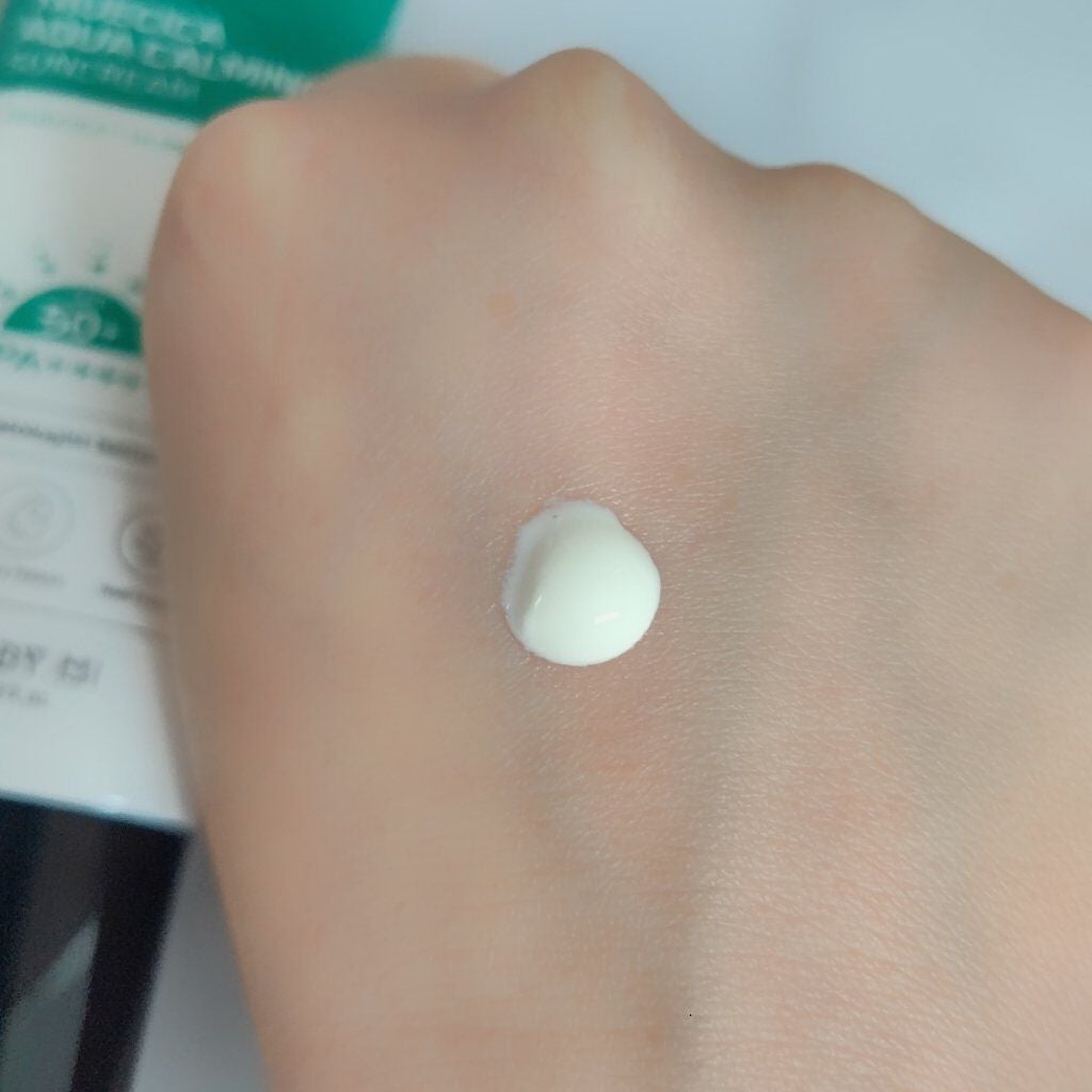 TRUECICA アクアカーミング日焼け止め/SOME BY MI/日焼け止めクリームを使ったクチコミ(2枚目)