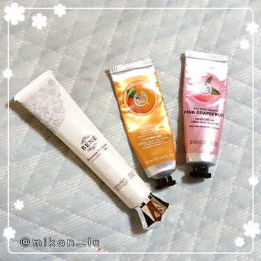 ハンドクリーム ピンクグレープフルーツ/THE BODY SHOP/ハンドクリームを使ったクチコミ（1枚目）