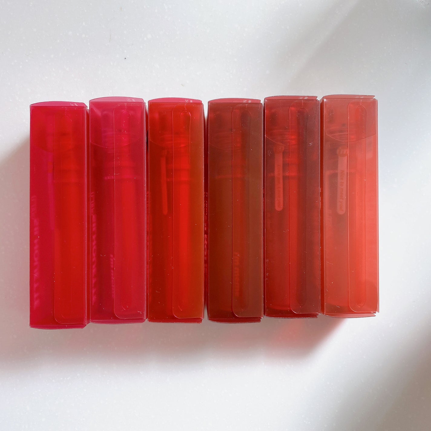 リップシルエットマットベルベットティント/i’m meme/リップティントを使ったクチコミ(2枚目)