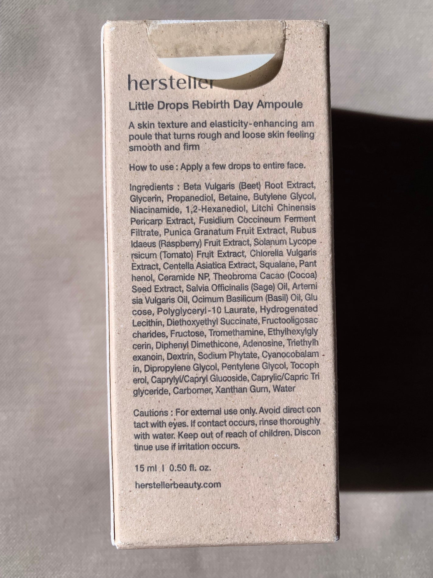 Little Drops Rebirth Day Ampoule/Hersteller/美容液を使ったクチコミ(5枚目)