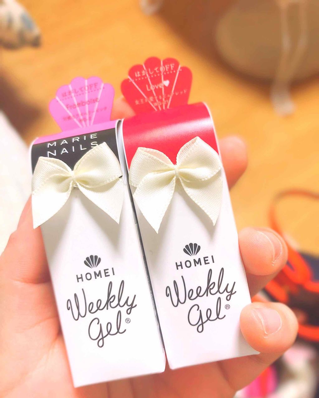 ウィークリージェル/HOMEI/ジェルネイルを使ったクチコミ（1枚目）