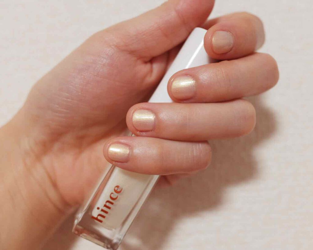 グロウアップネイルカラー/hince/マニキュアを使ったクチコミ（1枚目）