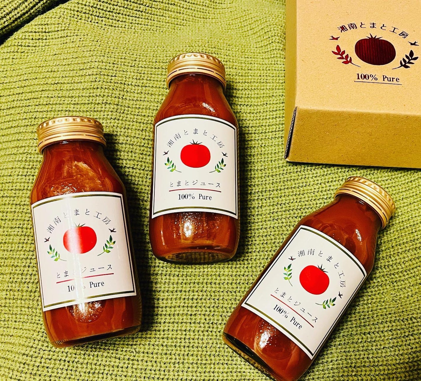 chiekotan on LIPS 「湘南とまと工房の無添加100%トマトジュース🍅青臭さの素になる..」(1枚目)