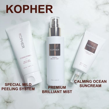 いつもご覧頂きありがとうございます♥️

本日は

KOPHER

☆CALMING OCEAN SUNCREAM 
☆PREMIUM BRILLIANT MIST
☆SPECIAL MILD PEEL