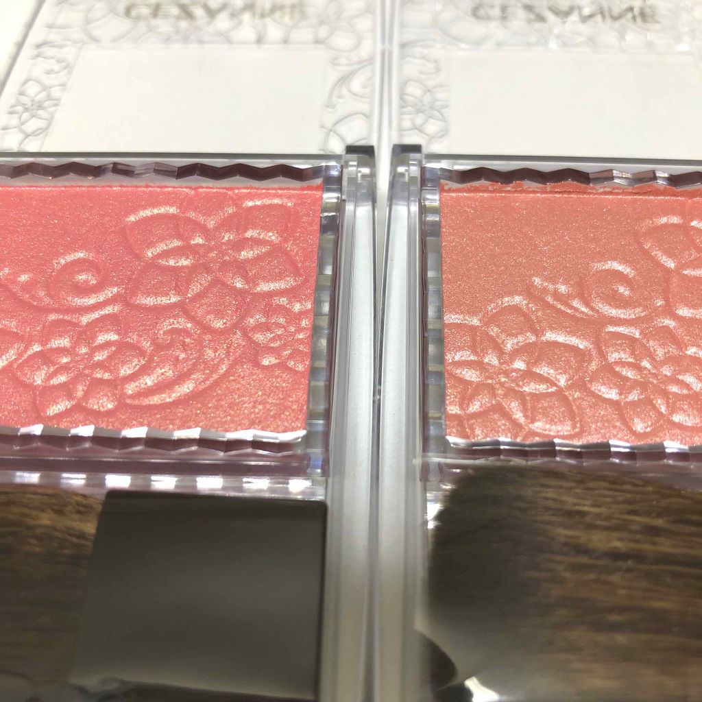 パールグロウチーク/CEZANNE/パウダーチークを使ったクチコミ（2枚目）