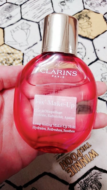 フィックス メイクアップ/CLARINS/ミスト状化粧水を使ったクチコミ（1枚目）