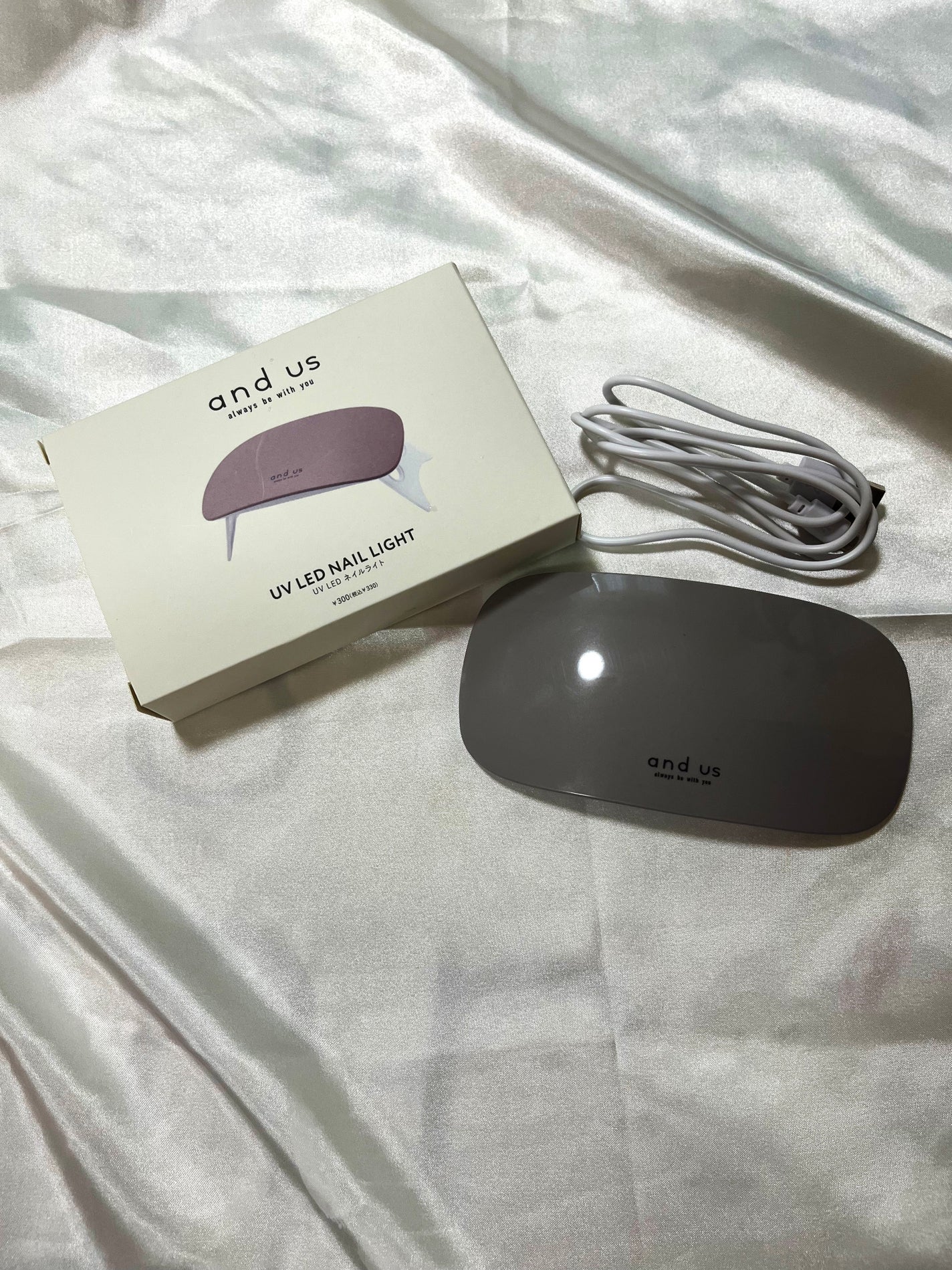 and us UV LED NAIL LIGHT/and us/ネイル用品を使ったクチコミ(1枚目)