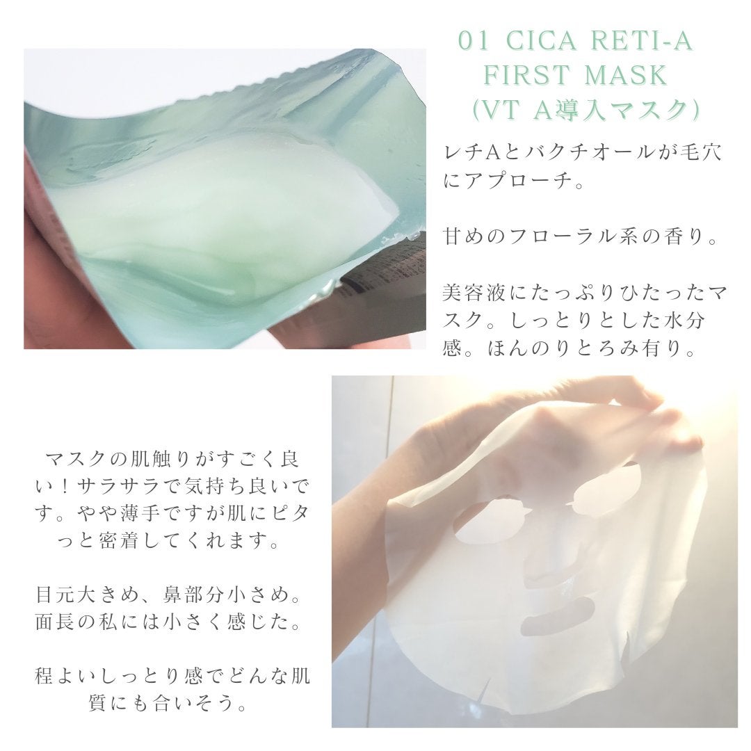 シカ レチA オールインワン 3ステップ マスク (1EA)/VT/その他スキンケアを使ったクチコミ(2枚目)