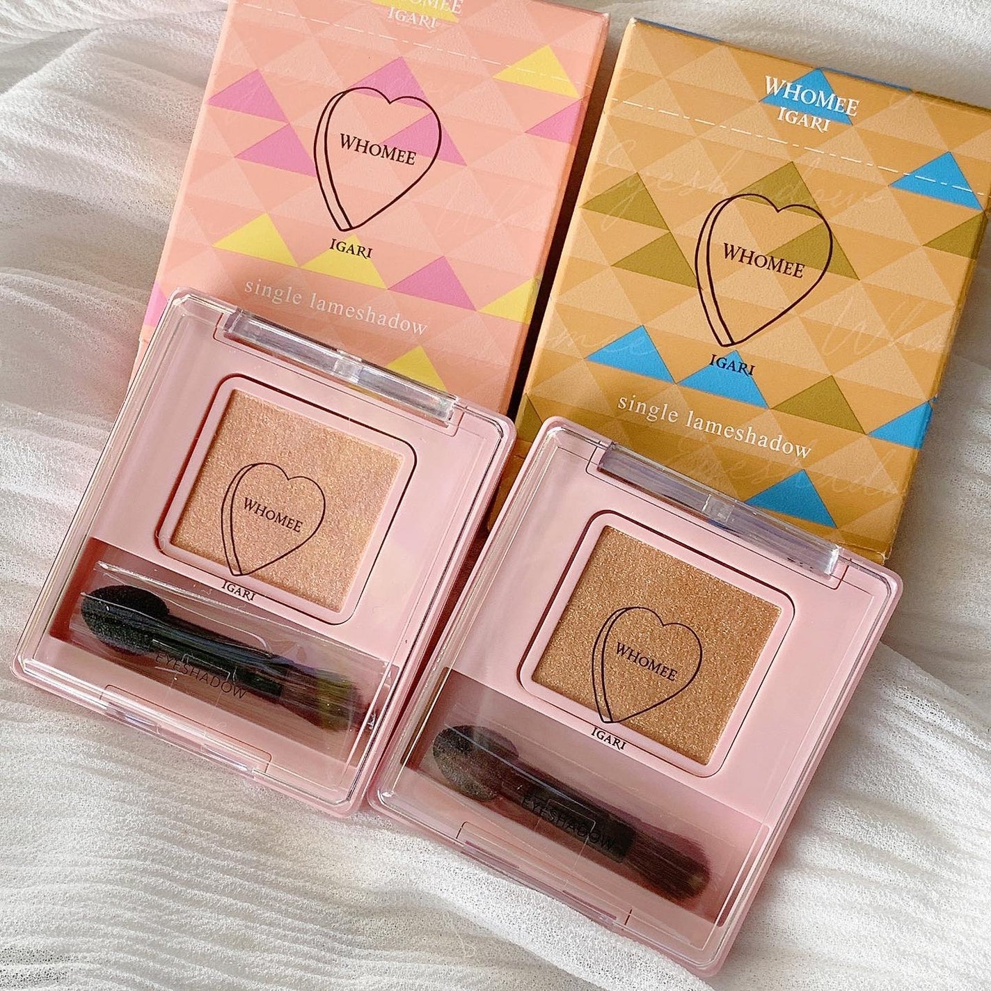 フーミー シングルラメシャドウ/WHOMEE/単色アイシャドウを使ったクチコミ(1枚目)